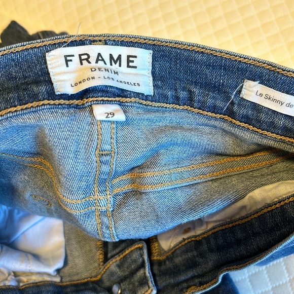 Frame destroyed denim (skinny jeans) - Picture 2 of 7